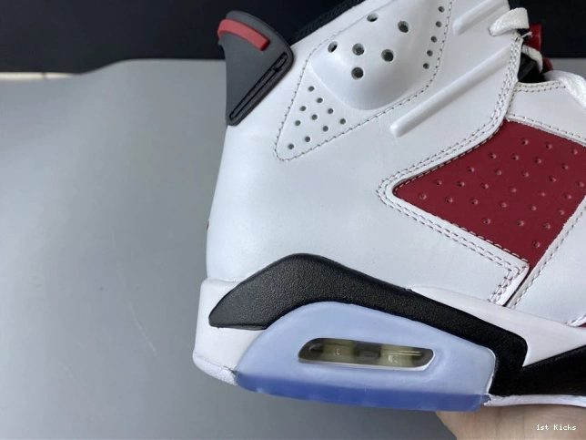 1st Kicks AIR 'CARMINE' 384664-160 RETRO 2014 JORDAN 6 0731
